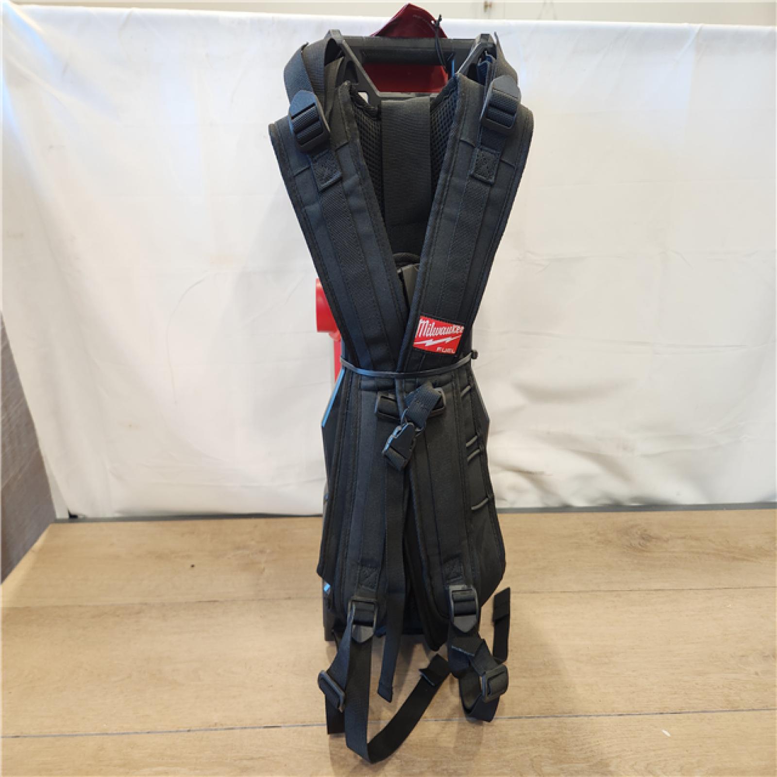 AS-IS- Milwaukee FUEL 18-Volt Lithium-Ion Brushless 1 Gal. Cordless 3-in-1 Backpack Vacuum (Vacuum-Only)