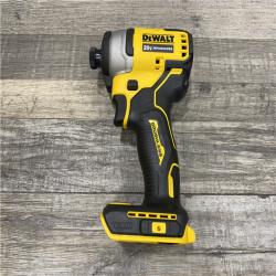 AS-IS DEWALT Atomic 20V Max Lithium-Ion Brushless Cordless Compact 1/4 in. Impact Driver Kit