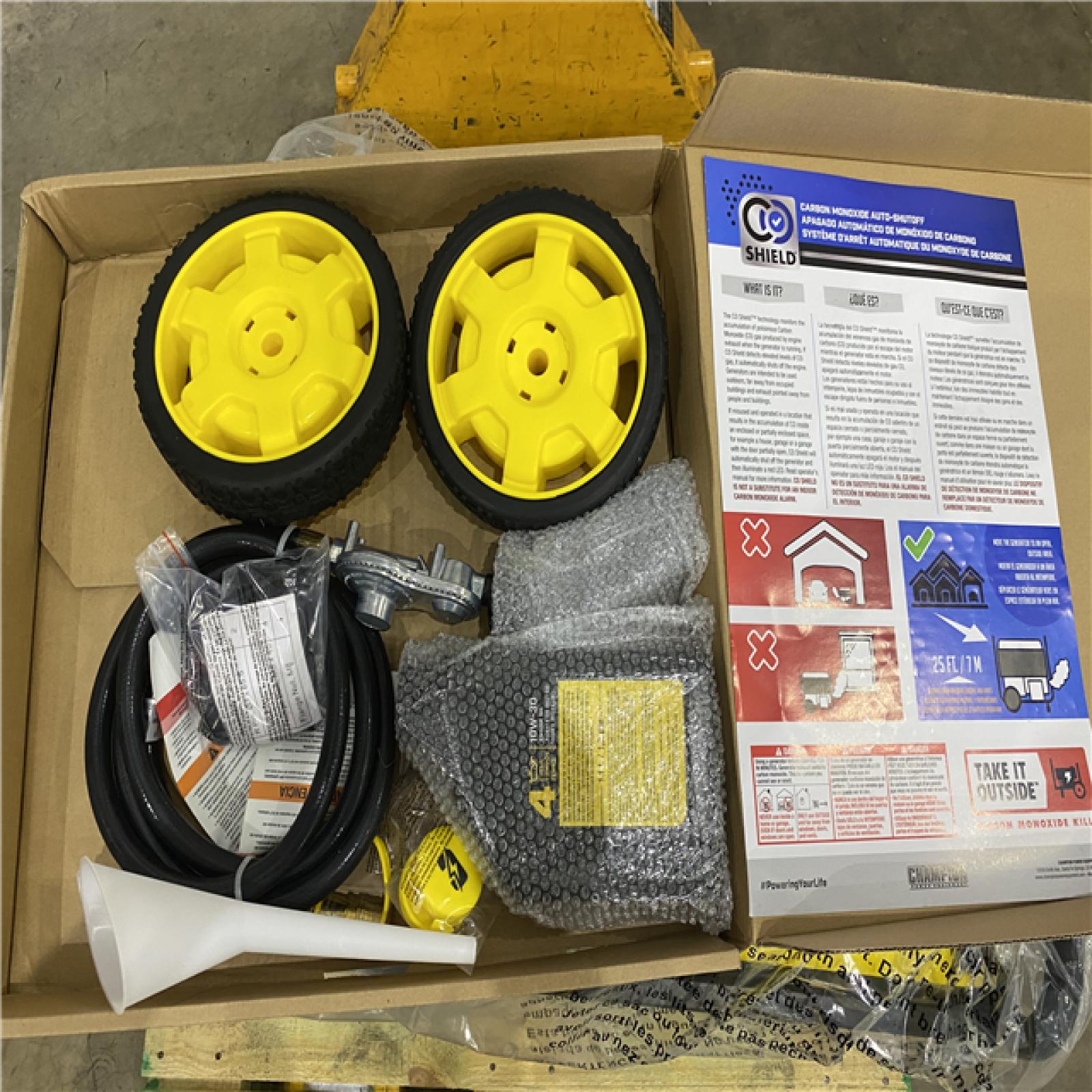 Houston Location AS IS - Champion 7850 Starting Watt Shield generator