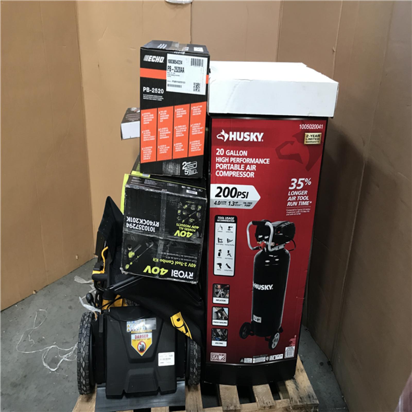 CALIFORNIA AS-IS OUTDOOR POWER EQUIPMENT