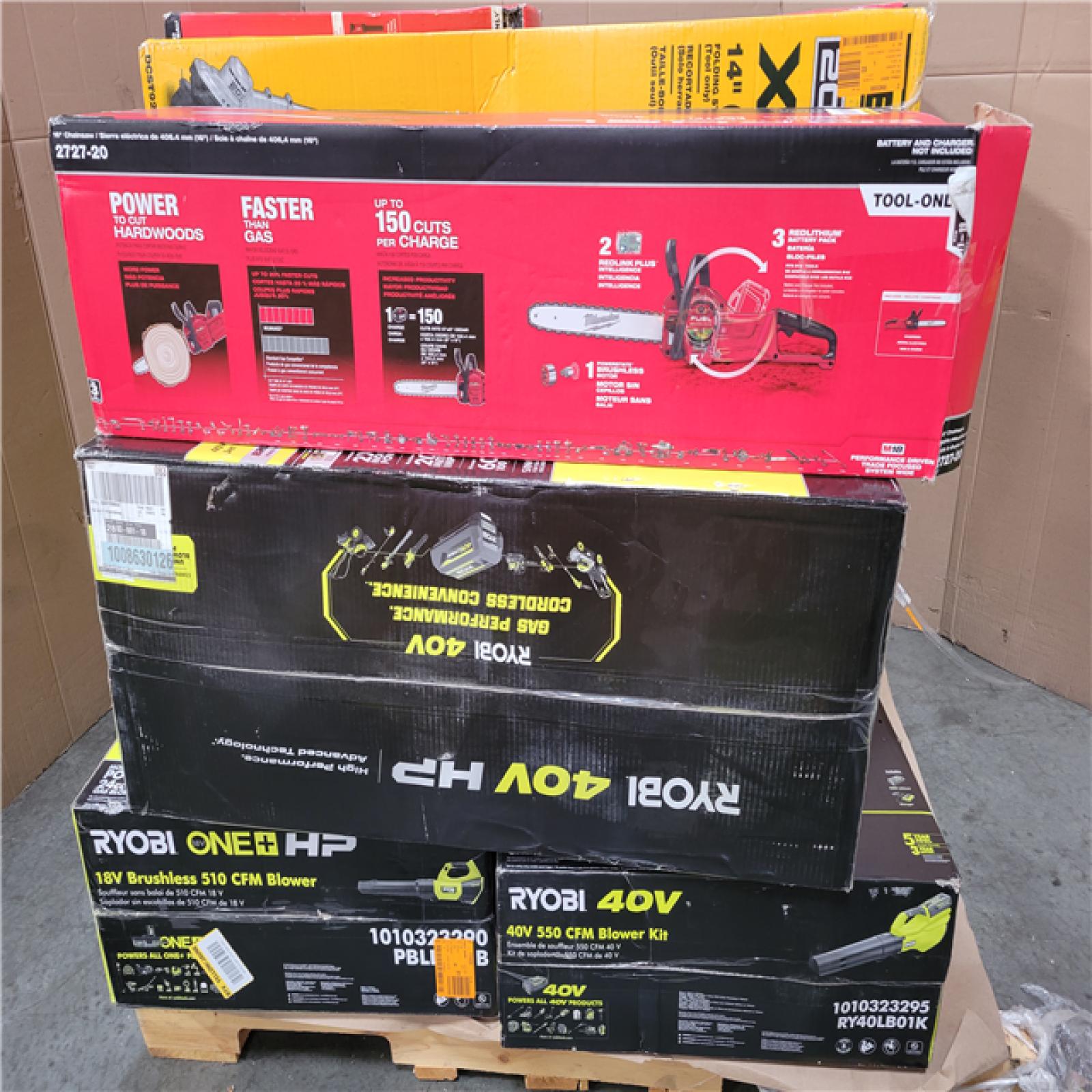 CALIFORNIA AS-IS TOOL PALLET