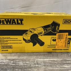 NEW - DEWALT 20V MAX Cordless Brushless 4-1/2 in. Angle Grinder with Paddle Switch (Tool Only)