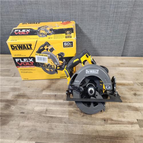 HOUSTON LOCATION - AS-IS DeWALT Flexvolt Max 7-1/4  60V Brushless Circular Saw DCS578B (Bare Tool)