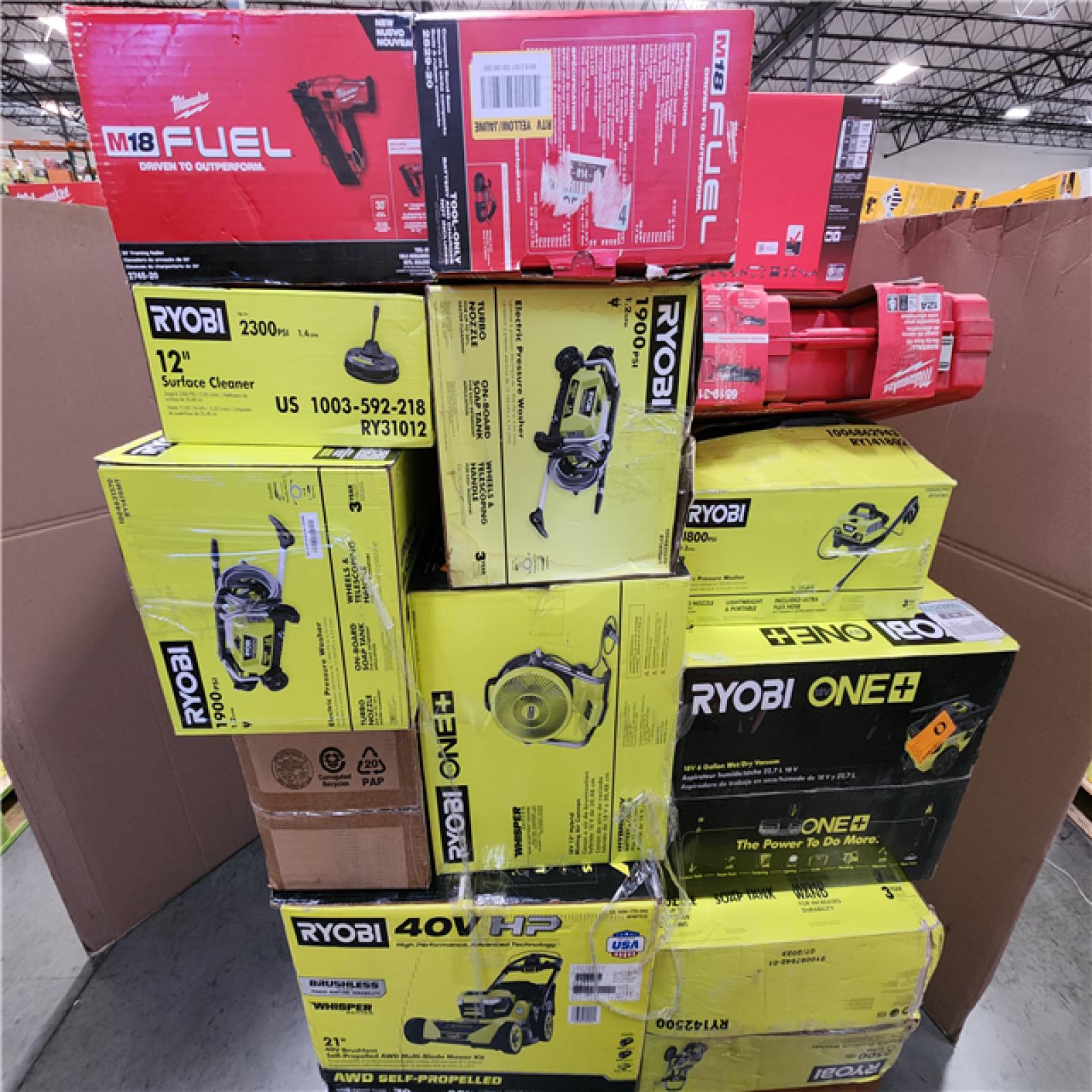 CALIFORNIA AS-IS TOOL PALLET