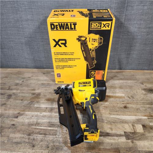 HOUSTON LOCATION - AS-IS DEWALT 20-Volt 21° Cordless Framing Nailer (Tool-Only)