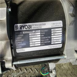 HOUSTON LOCATION - AS-IS RYOBI 6,500-Watt Gasoline Powered Portable Generator with CO Shutdown Sensor