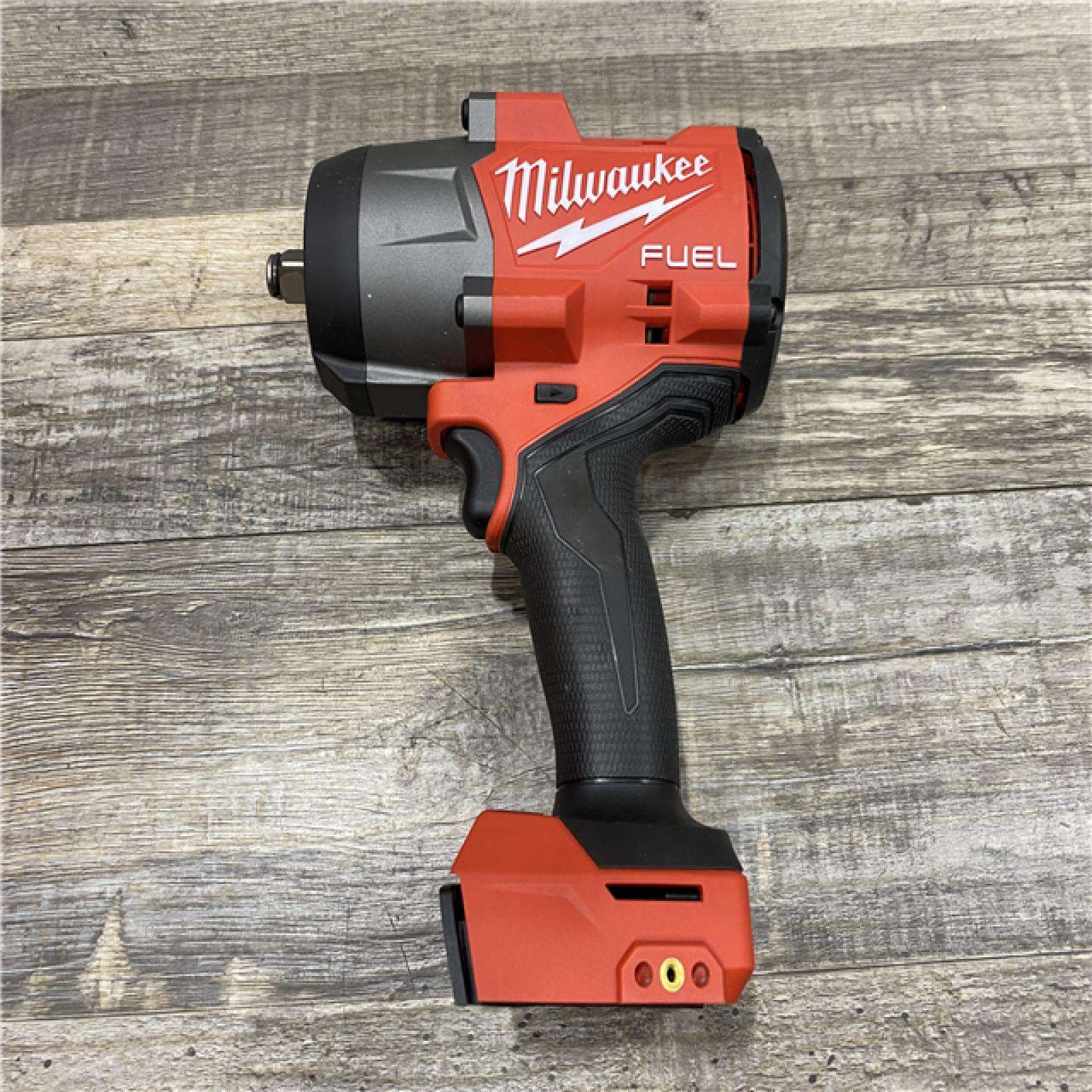 AS-IS Milwaukee FUEL 18V Lithium-Ion Brushless Cordless 1/2 in. Impact Wrench with Friction Ring (Tool-Only)