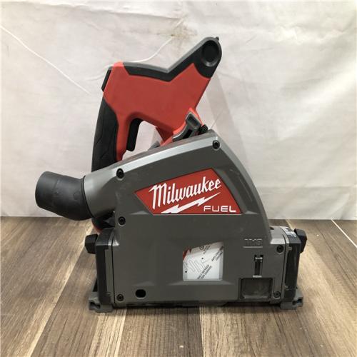 AS-IS Milwaukee FUEL 18V Lithium-Ion Cordless Brushless 6-1/2 in. Plunge Cut Track Saw (Tool-Only)