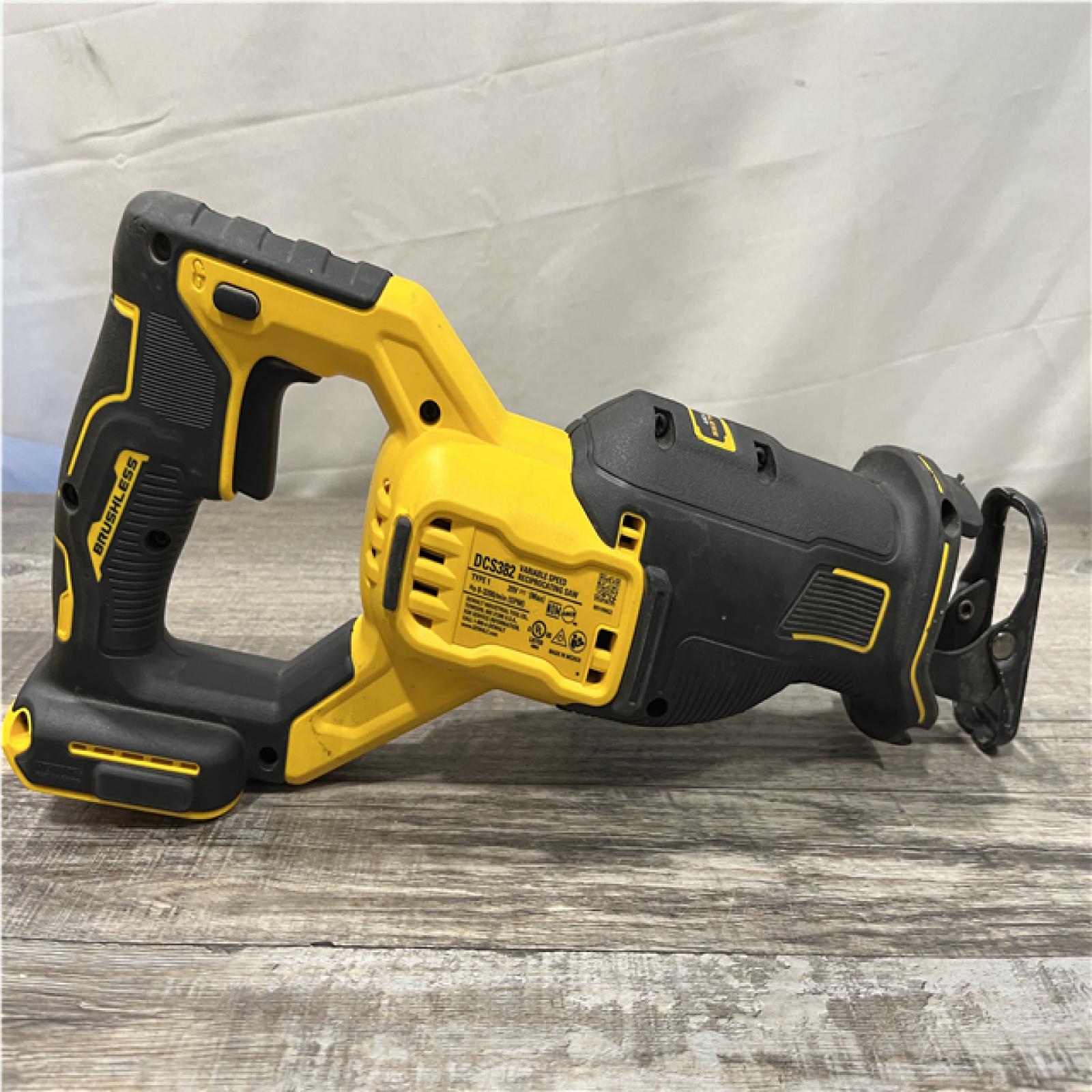 AS-IS DEWALT 20V MAX Cordless Brushless Reciprocating Saw (Tool Only)