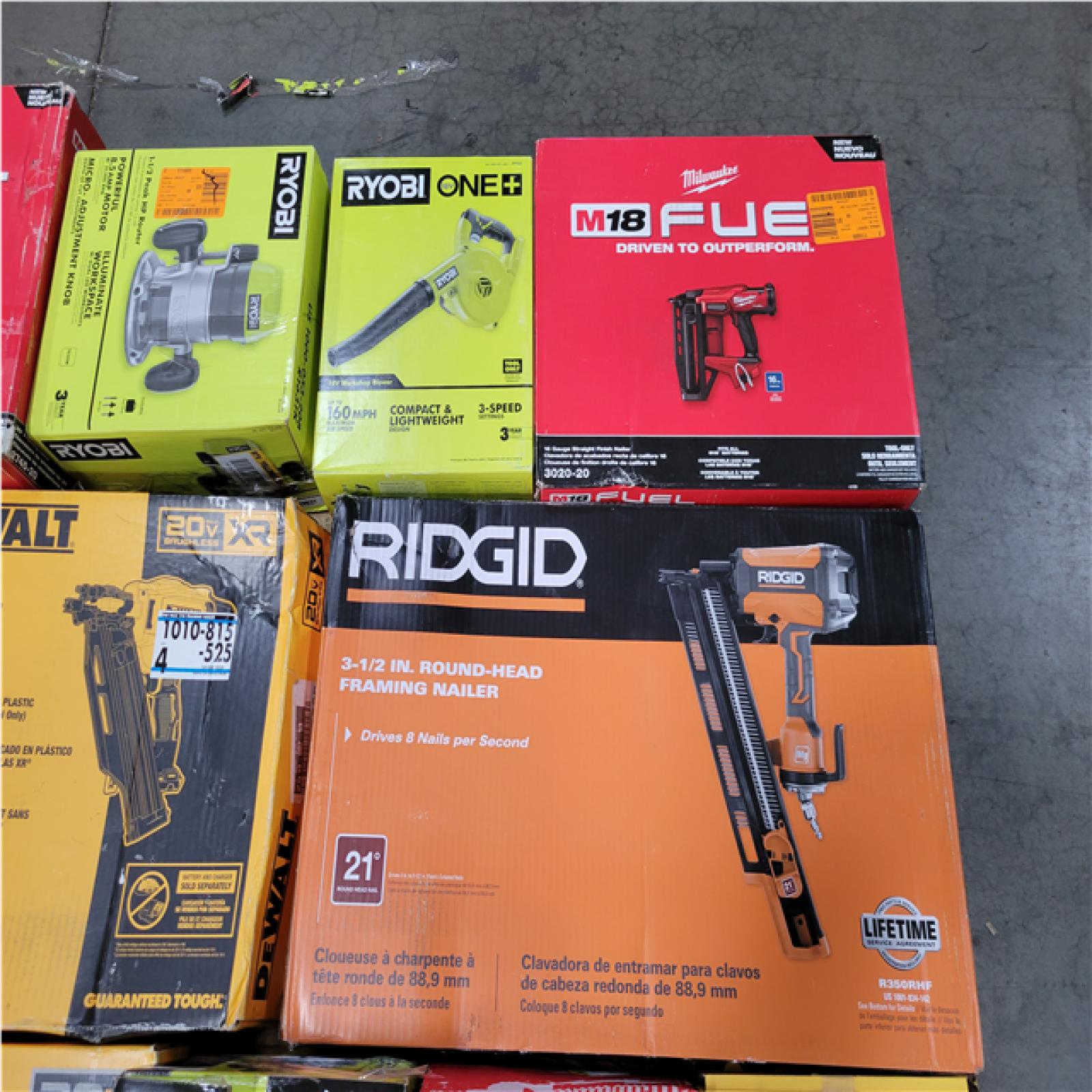 CALIFORNIA AS-IS TOOL PALLET