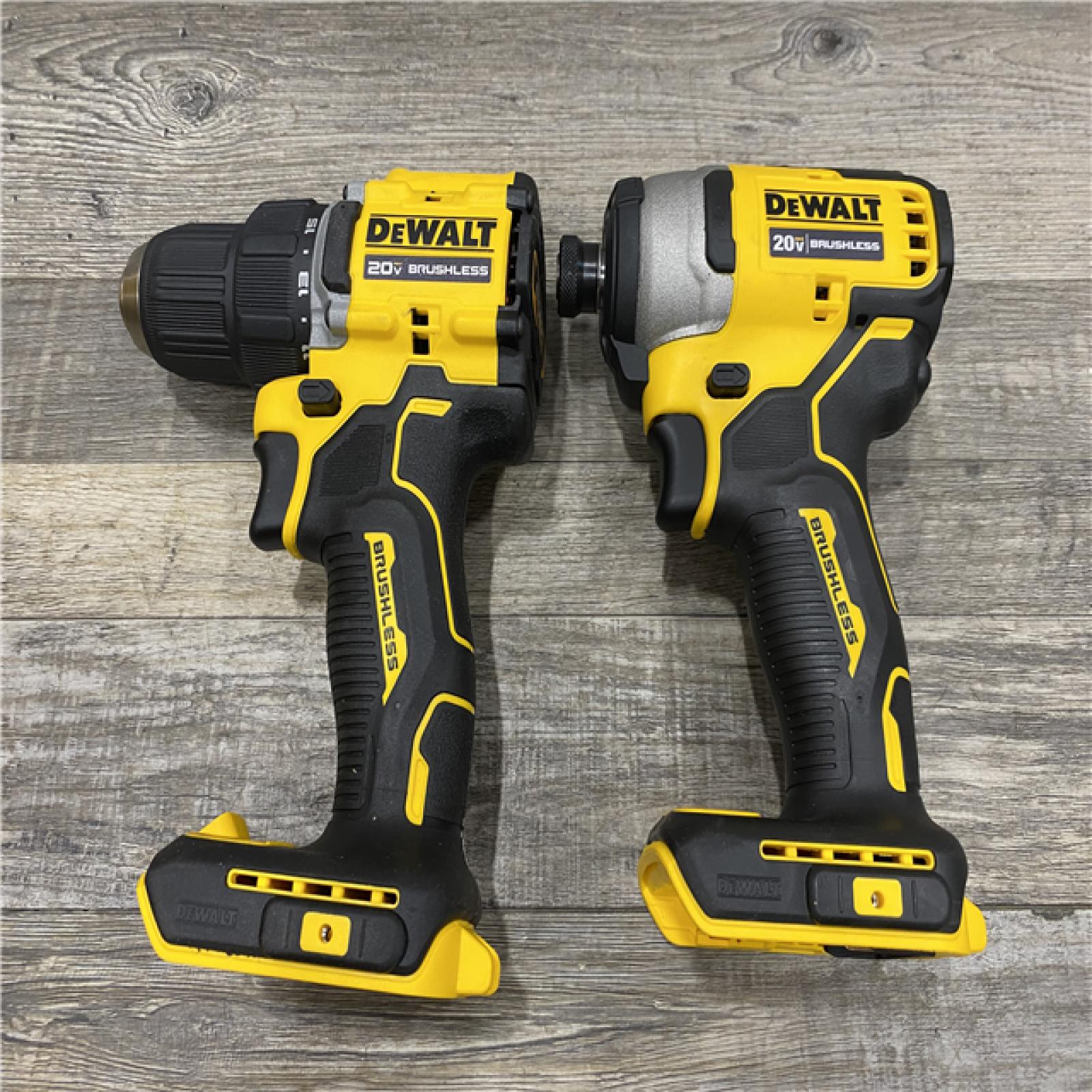 AS-IS DEWALT ATOMIC 20-Volt MAX Lithium-Ion Cordless Combo Kit
