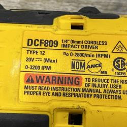 AS-IS DEWALT Atomic 20V Max Lithium-Ion Brushless Cordless Compact 1/4 in. Impact Driver Kit