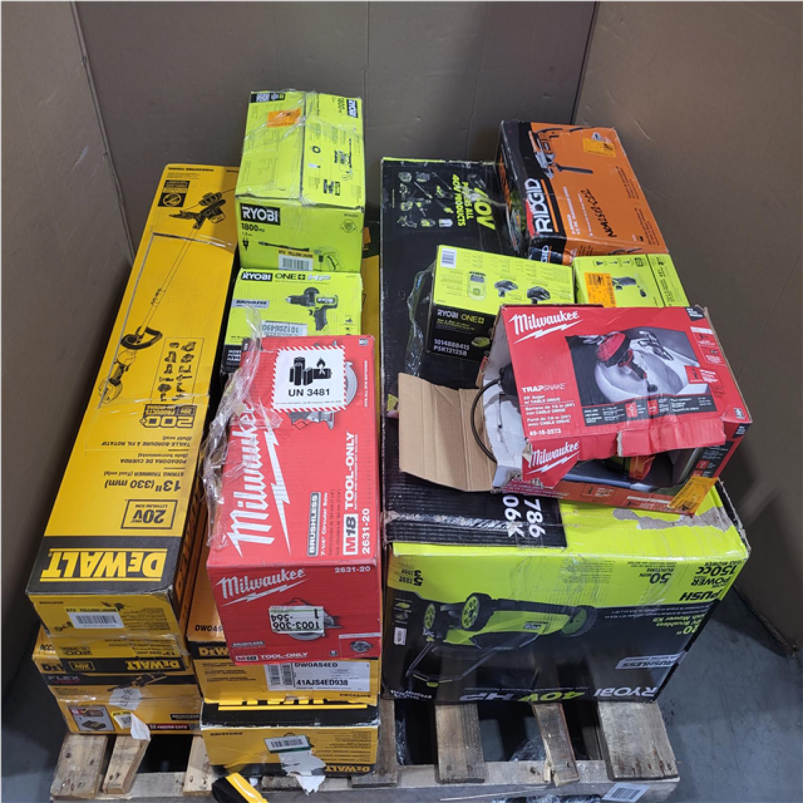 CALIFORNIA AS-IS TOOL PALLET