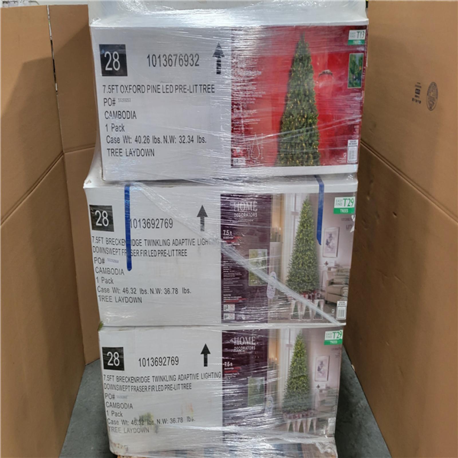 California AS-IS Holiday Pallet