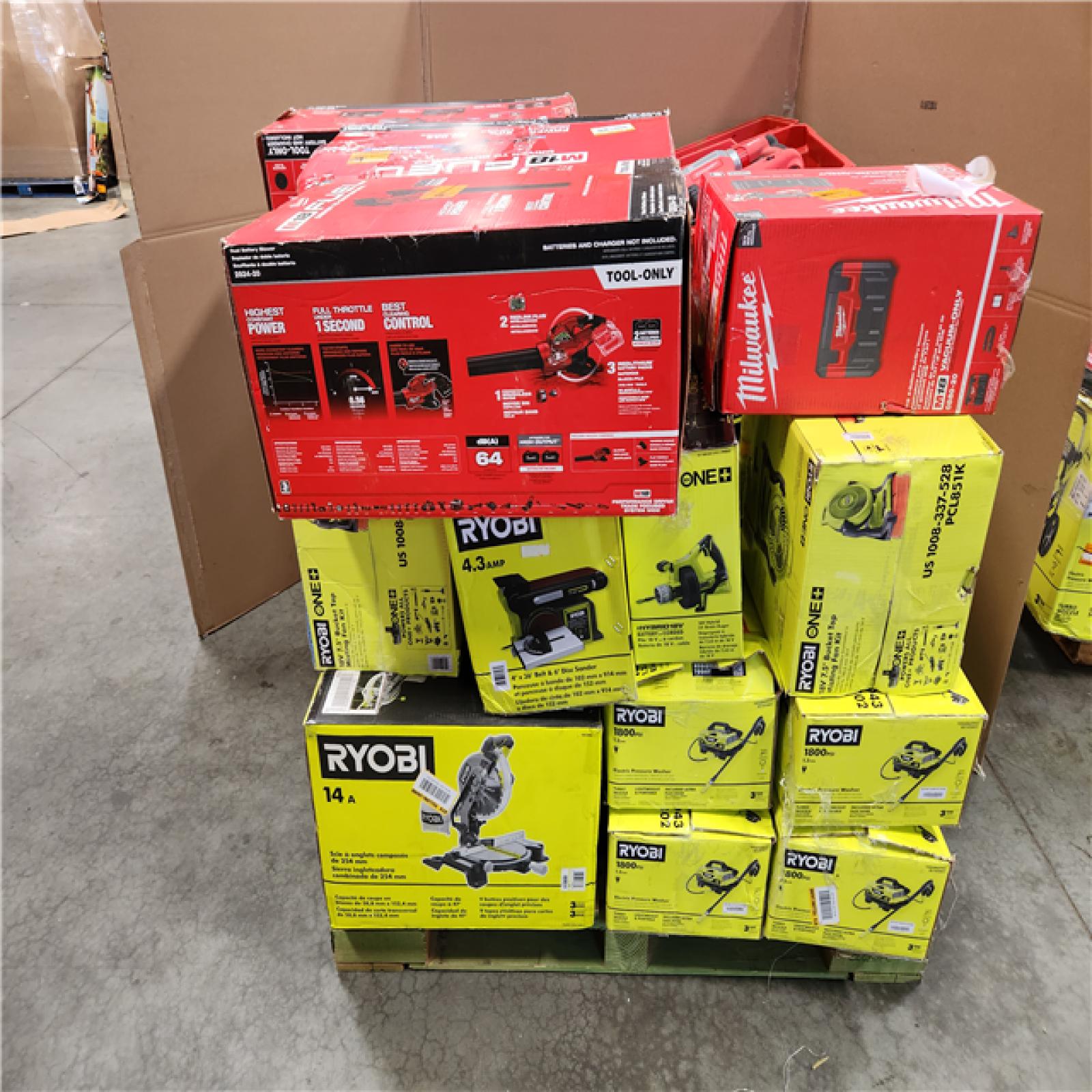 CALIFORNIA AS -IS  TOOL PALLET