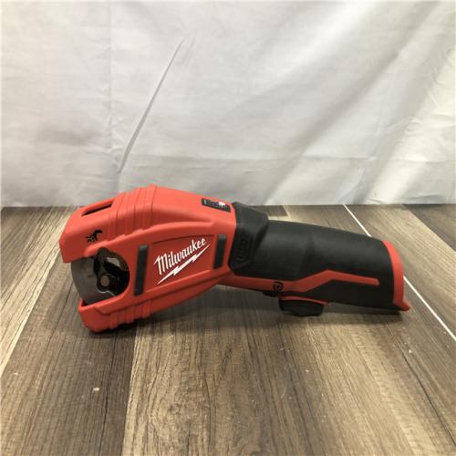 AS-IS Milwaukee M12 12V Lithium-Ion Cordless Copper Tubing Cutter (Tool-Only)