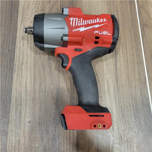 AS-IS  Milwaukee M18 FUEL 18V Lithium-Ion Brushless Cordless 1/2 in. Impact Wrench with Friction Ring (Tool-Only)