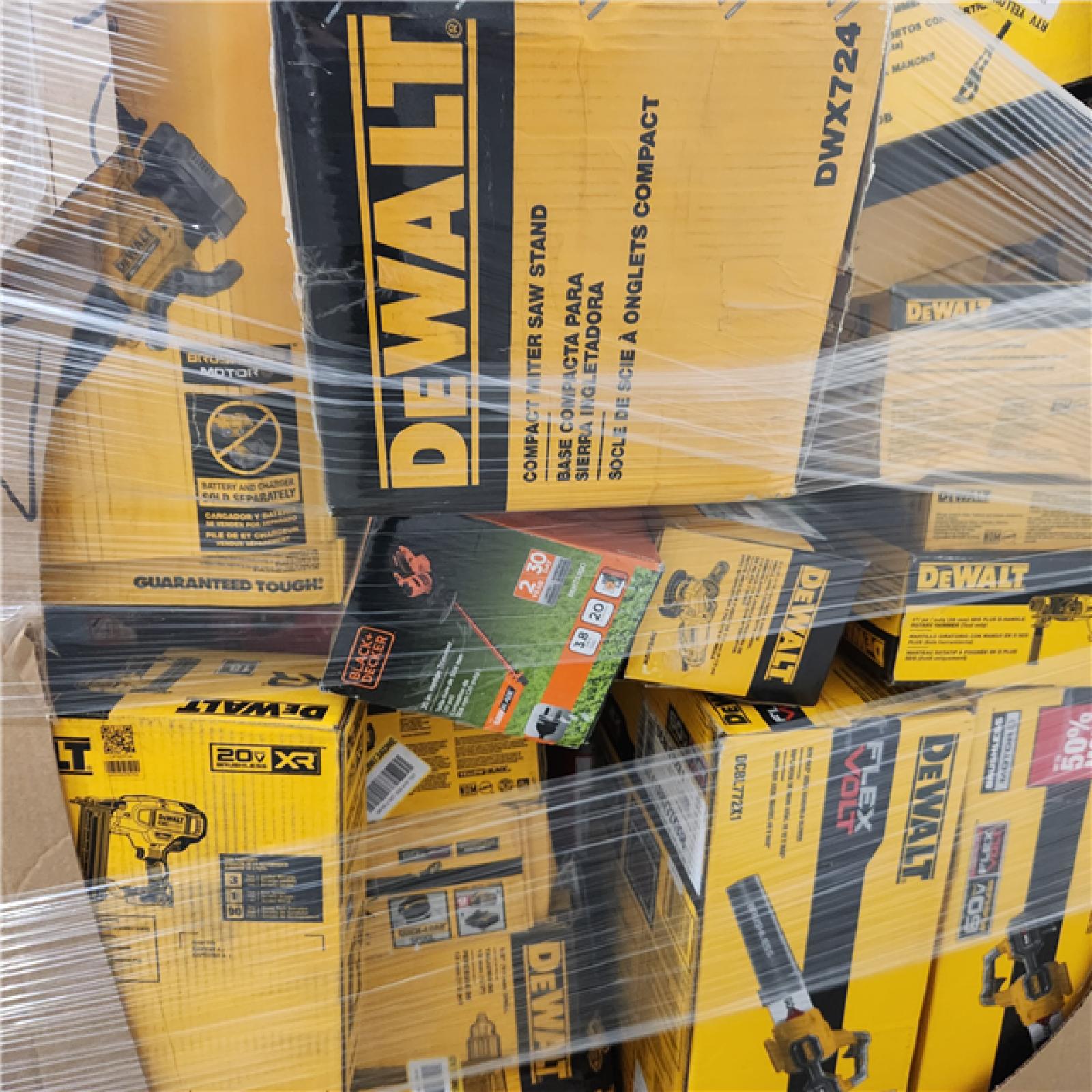 Dallas Location - As-Is DEWALT Tool Pallet