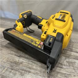 AS-IS DEWALT Cordless 18-Gauge Narrow Crown Stapler (Tool Only)