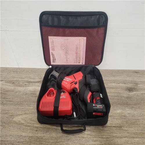 Phoenix Location NEW Milwaukee M12 FUEL 12V Lithium-Ion Brushless Cordless HACKZALL Reciprocating Saw Kit w/ One 4.0Ah Batteries Charger & Tool Bag