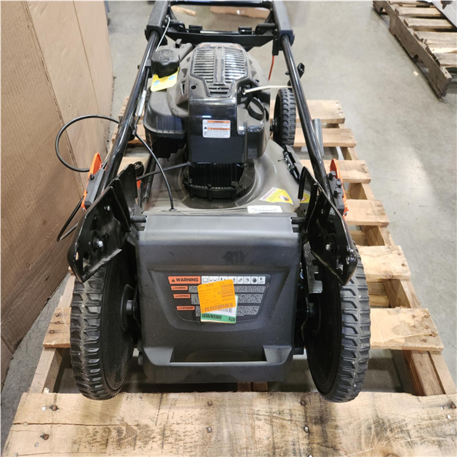 Phoenix ECHO 21 in. 190 cc Briggs and Stratton Gas 3-in-1 Dual Blade RWD Self-Propelled Lawn Mower with Single Lever Deck Adjustment