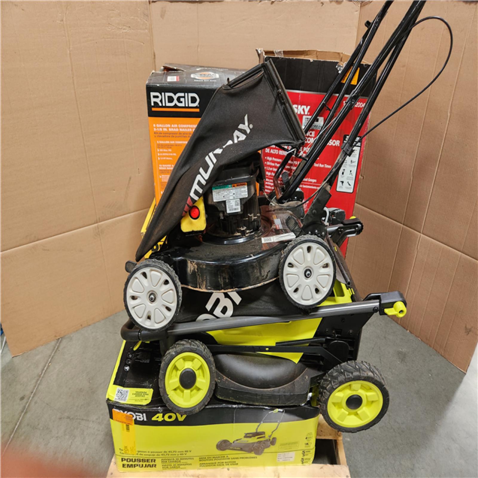 CALIFORNIA AS-IS OUTDOOR POWER EQUIPMENT
