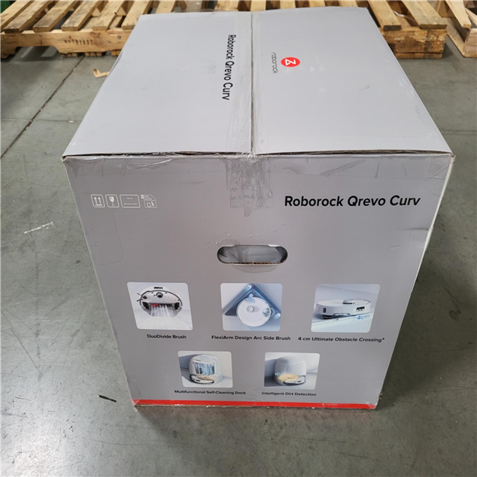 CALIFORNIA AS-IS LIKE NEW ROBOROCK QREVO CURV