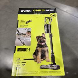 NEW! - RYOBI ONE+ HP 18V Cordless Pet Stick Vacuum Cleaner Kit with 4.0 Ah HIGH PERFORMANCE Battery and Charger