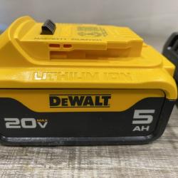 AS-IS DEWALT 20-Volt Maximum XR 5.0 Ah Battery Pack and Charger Kit
