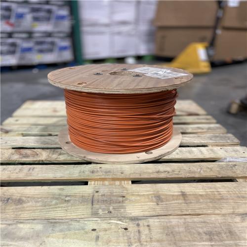 DALLAS LOCATION - AS-IS Southwire 2,500 ft. 6 Orange Stranded CU SIMpull THHN Wire (SEE NOTES)
