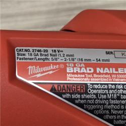 AS-IS Milwaukee M18 FUEL 18 Gauge Brad Nailer (TOOL ONLY)