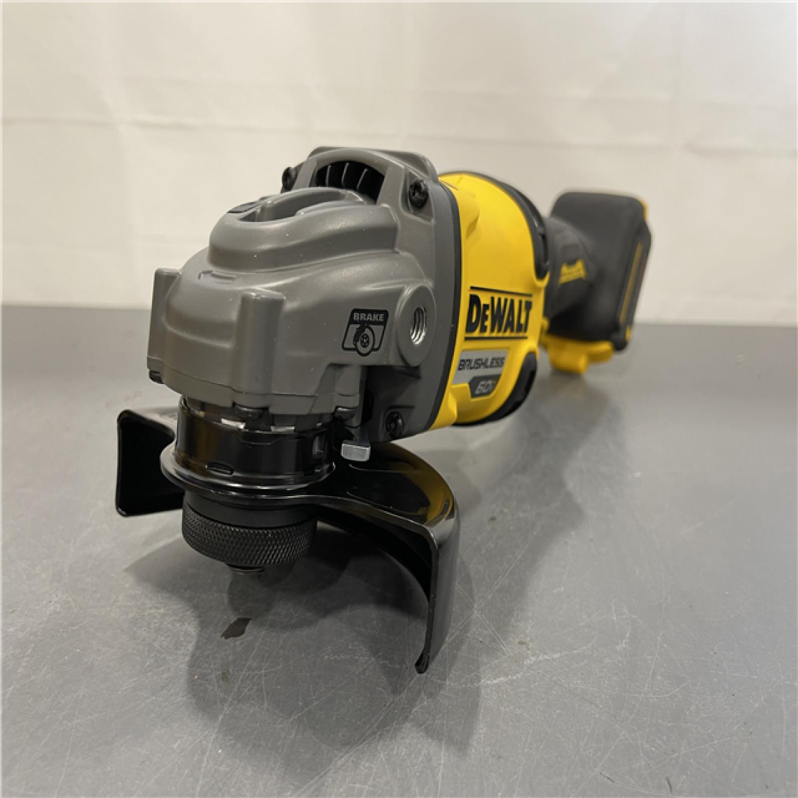 AS-IS - DEWALT 60V MAX Cordless Brushless 4.5 in. to 6 in. Small Angle Grinder with Kickback Brake