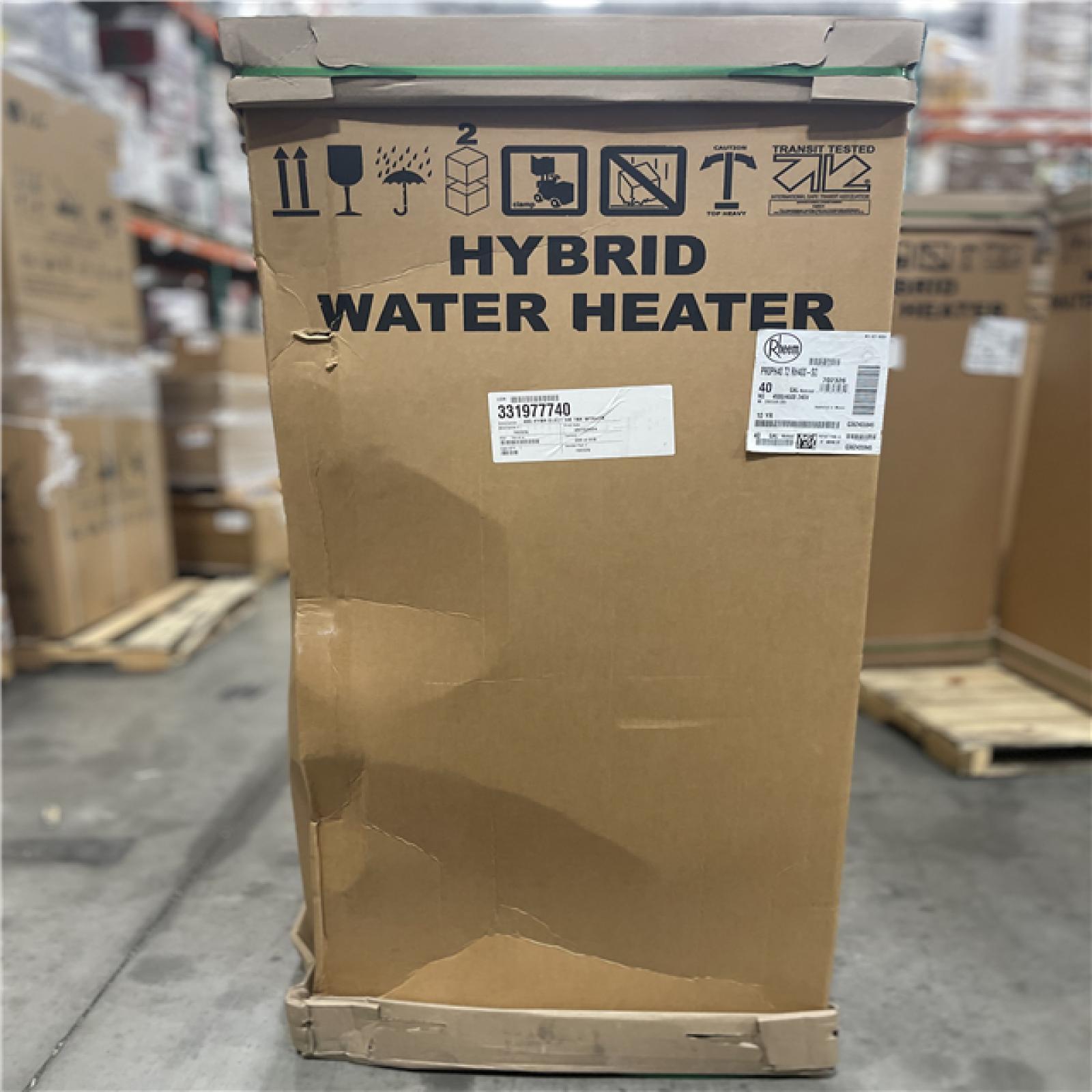 DALLAS LOCATION- Rheem Professional Prestige® 40 gal. Hybrid Electric Heat Pump Water Heater