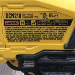 AS-IS DEWALT 20V MAX XR 18 Gauge Cordless Brad Nailer (Tool Only)