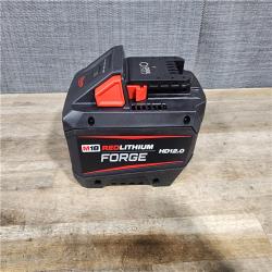 HOUSTON LOCATION - AS-IS Milwaukee M18 Packout Six Bay Rapid Charger W/ (1) HD12.0 FORGE BATTERY