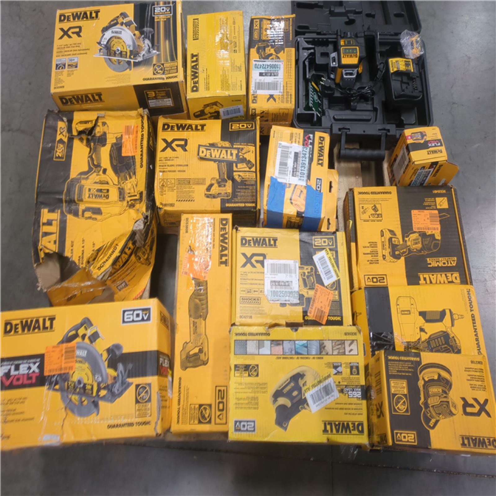 CALIFORNIA AS-IS DeWalt Tool Pallet