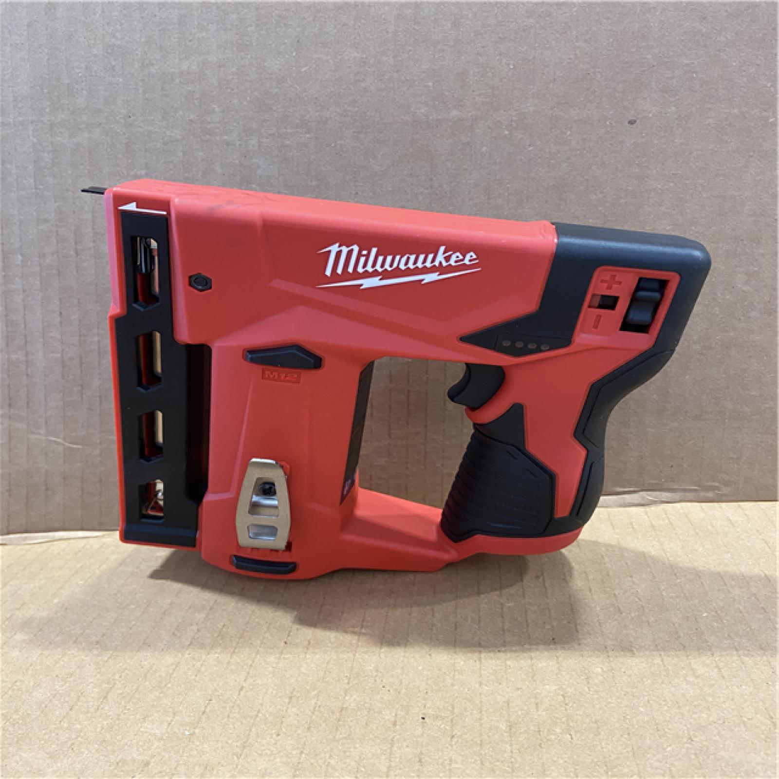AS-IS Milwaukee M12 3/8  Crown Stapler (Tool Only)