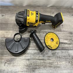 AS-IS DEWALT FLEXVOLT 60V MAX Cordless Brushless 4.5 in. to 6 in. Small Angle Grinder with Kickback Brake (Tool Only)
