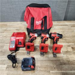 Houston Location Milwaukee Drill and Impacts QTY/2 and Battery with Charger