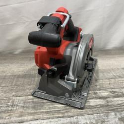 AS-IS Milwaukee FUEL 18V Lithium-Ion Brushless Cordless 6-1/2 in. Circular Saw (Tool-Only)