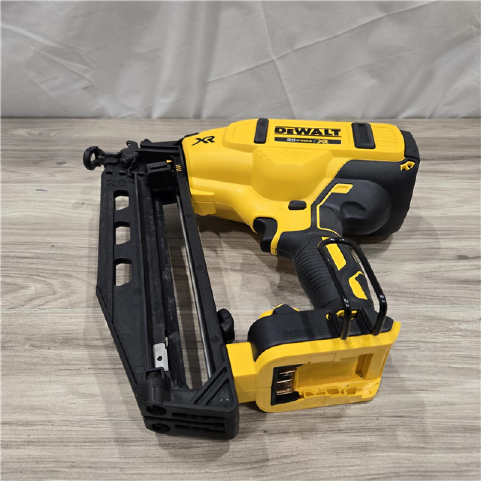 AS-IS 20V MAX XR Electric Cordless 16-Gauge Angled Finishing Nailer (Tool Only)