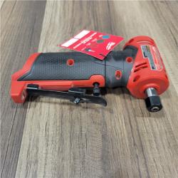 AS-IS Milwaukee M12 FUEL Brushless Cordless 1/4 in. Right Angle Die Grinder (Tool Only)