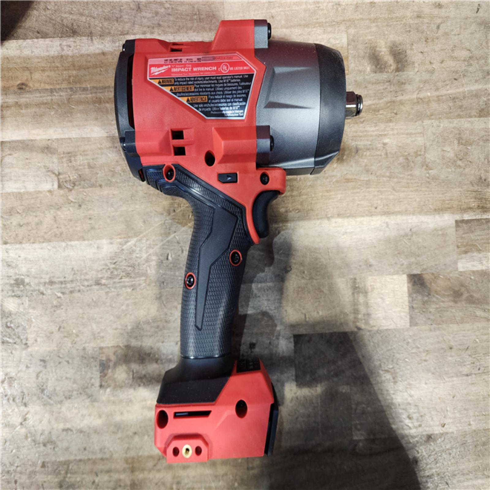 HOUSTON LOCATION - AS-IS Milwaukee FUEL 18V Lithium-Ion Brushless Cordless 1/2 in. Impact Wrench w/Friction Ring Kit