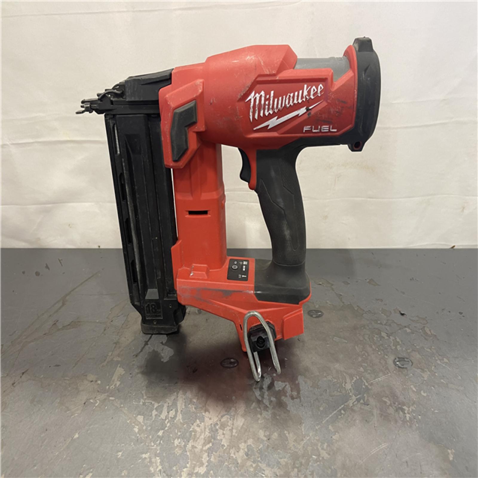 AS-IS- Milwaukee M18 FUEL 18 Gauge Brad Nailer (TOOL ONLY)