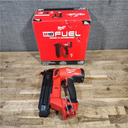 HOUSTON LOCATION - AS-IS Milwaukee FUEL 18-Volt Lithium-Ion Brushless Cordless Gen II 18-Gauge Brad Nailer (Tool-Only)
