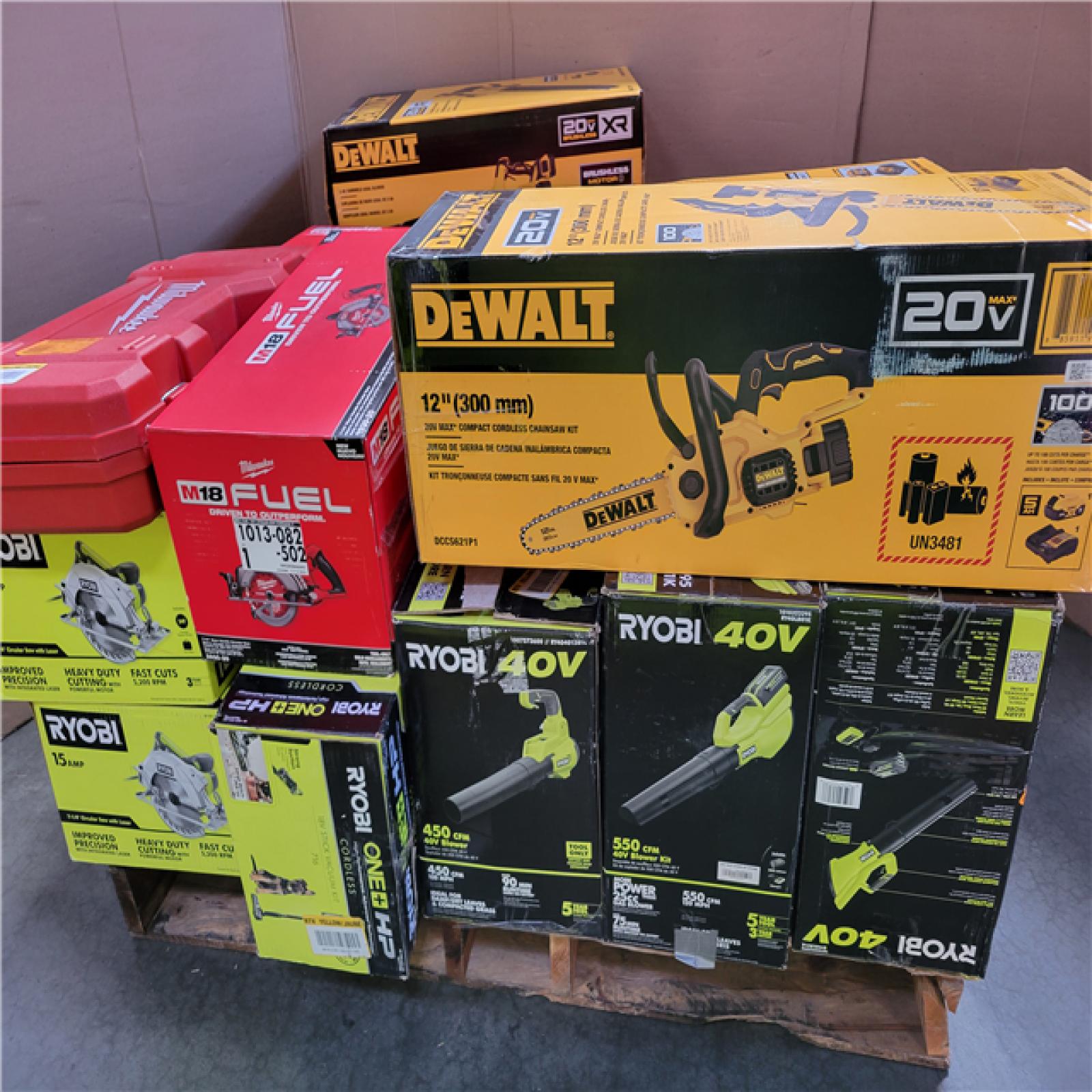 CALIFORNIA AS-IS TOOL PALLET