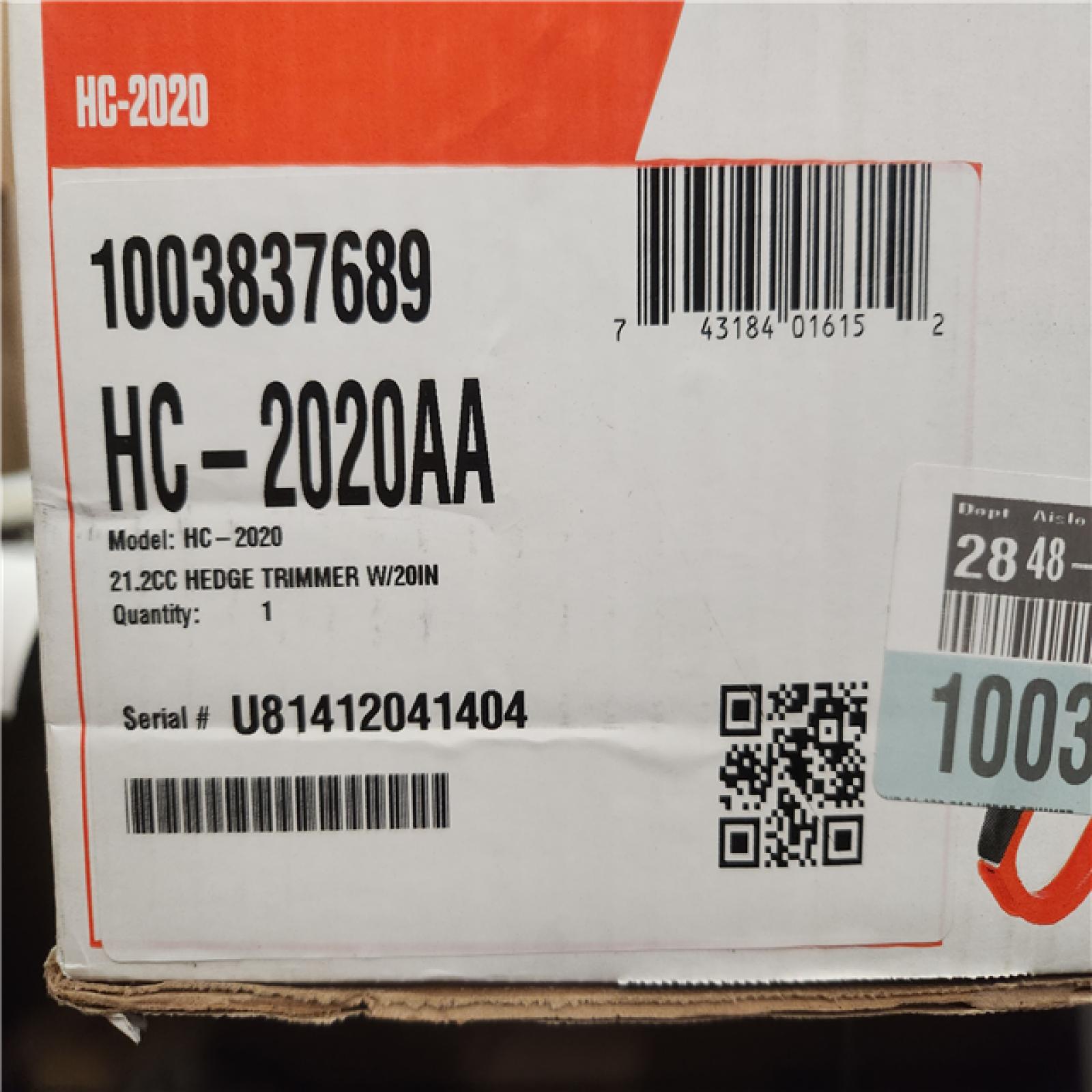 Phoenix NEW ECHO 20 in. 21.2 cc Gas 2-Stroke Hedge Trimmer
