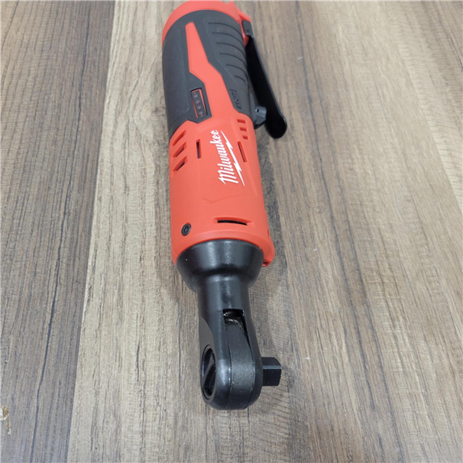 AS-IS MILWAUKEE 2457-20 .38 in. M12 Cordless Ratchet Only