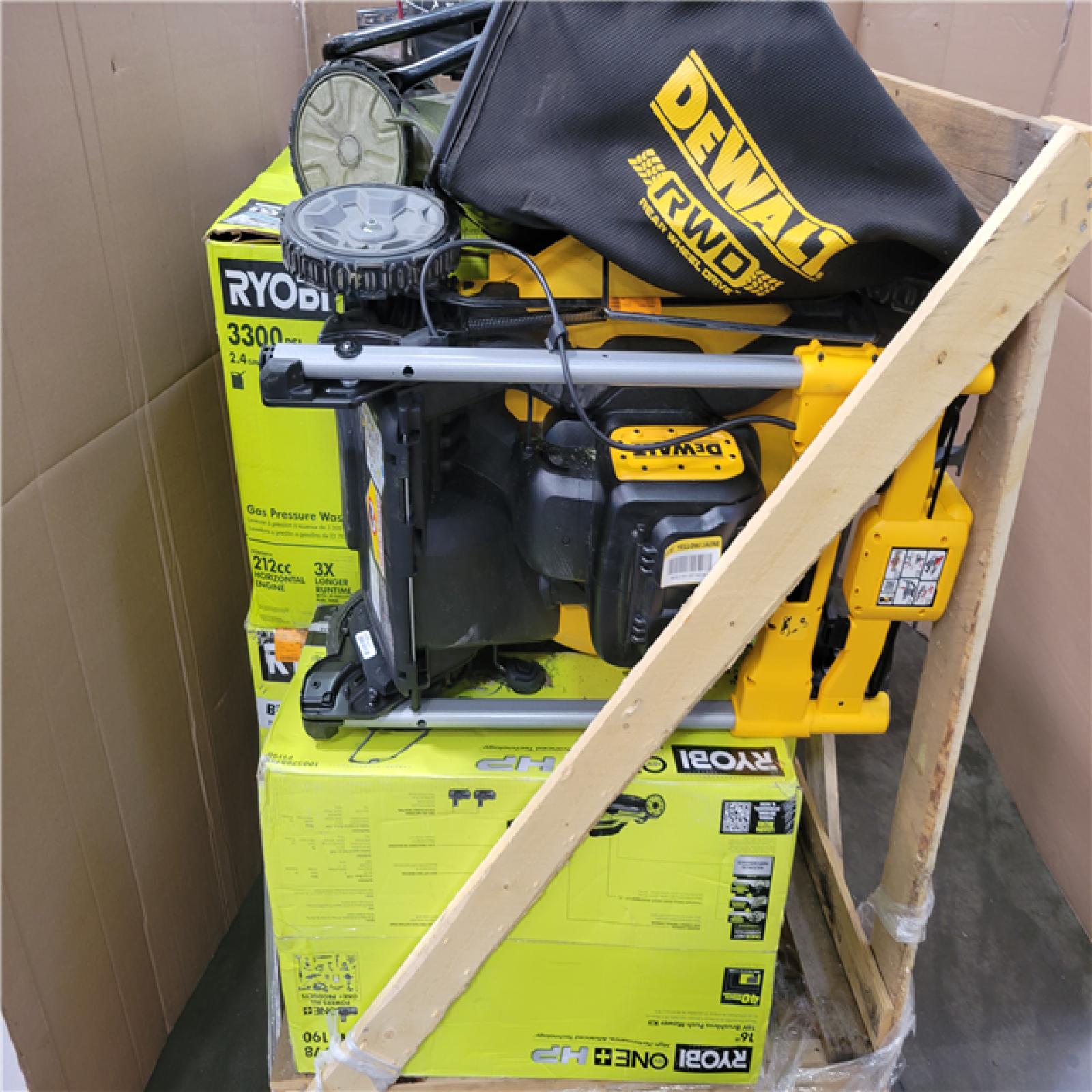 CALIFORNIA AS-IS OUTDOOR POWER EQUIPMENT