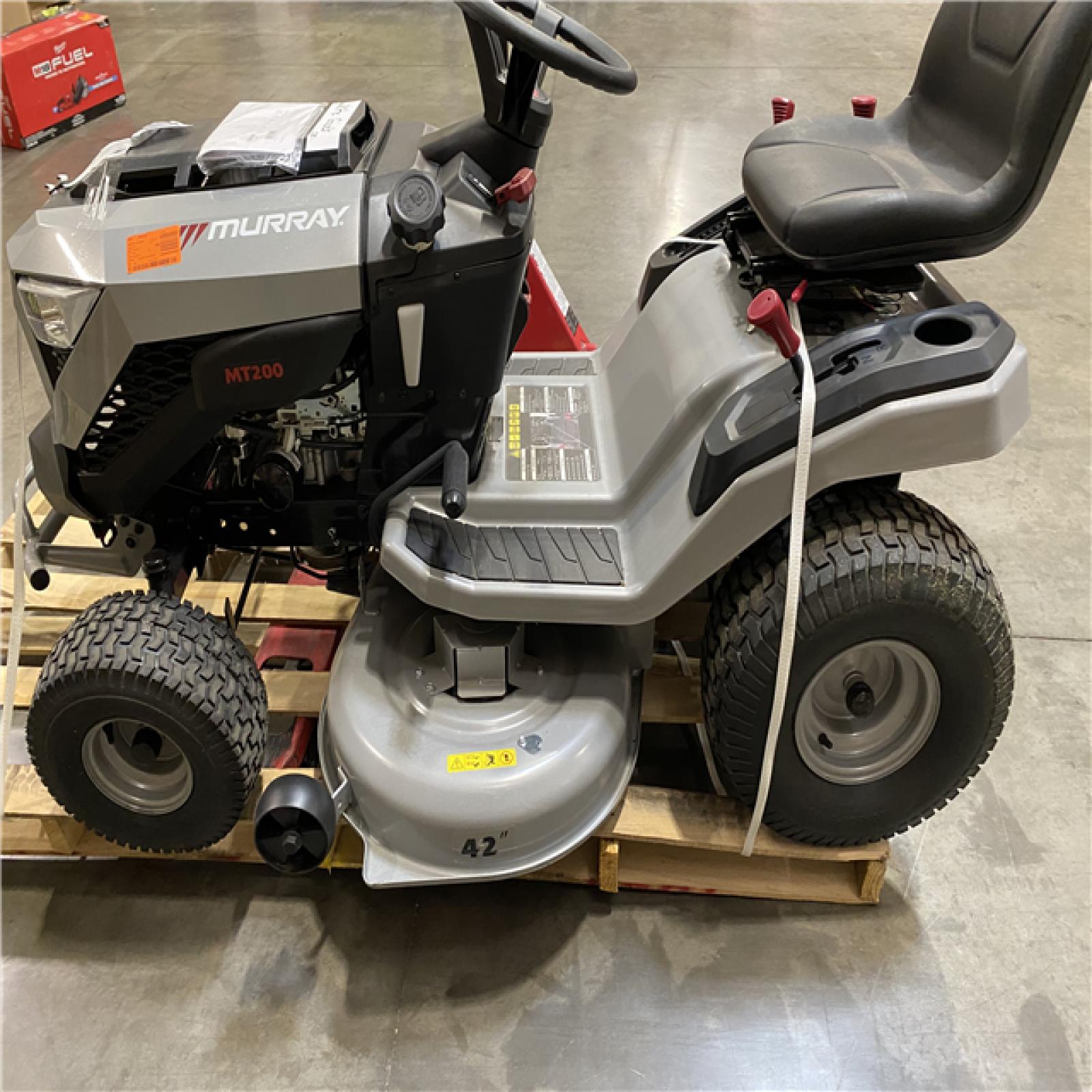 Dallas Location - As-Is Murray MT200 42 in. 19.0 HP Gas Riding Lawn Tractor Mower